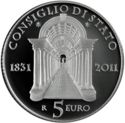 5 Euro (180 th Anniversary Council of State)
